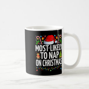 Mug Très Probable De Faire La Sieste Sur Noël Famille 