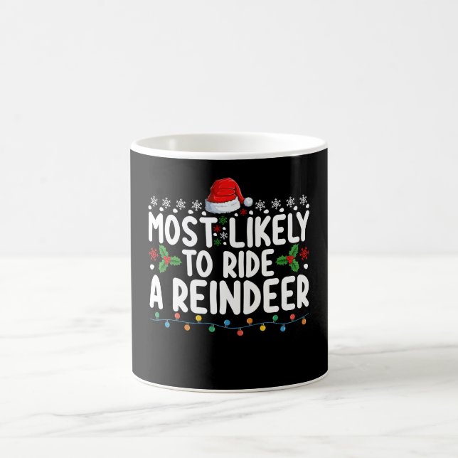 Mug Très Probable De Faire Le Tour D'Un Reindeer Père  (Centre)