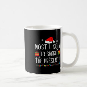 Mug Très Probable De Secouer Les Présents Noël De Fami