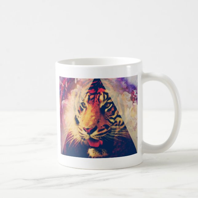 Mug Triangle Tiger Grunge (Droite)