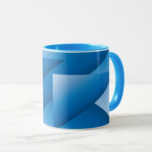Mug Triangles bleus