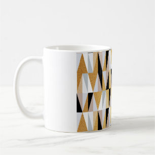 Mug Triangles scandinaves : Motif couleur de Noël.