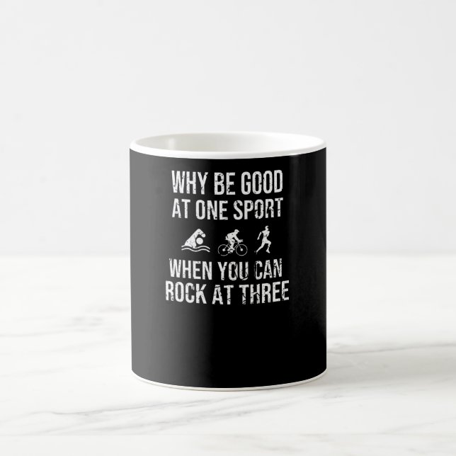 Mug Triathlète Cadeaux Endurance Sports Triathlon Love (Centre)