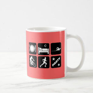 Mug Triathlon drôle