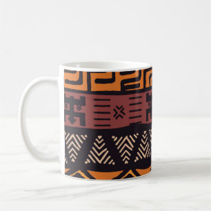 Mug Tribal de Bohême coloré géométrique