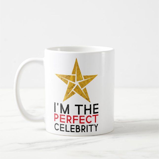 Mug Triblend Je suis la Perfect Celebrity Tri-Blend (Gauche)