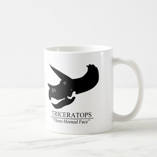 Mug Tricératops Skull (Droite)