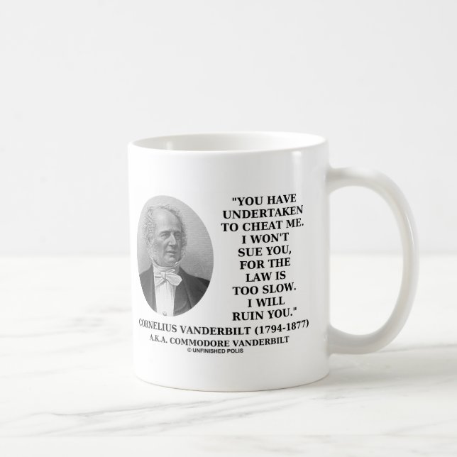 Mug Trichez-moi pas Sue vous ruine trop lente de loi (Droite)