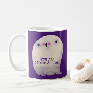 Mug Trick de déco d'Halloween ou traiter un joli fantô