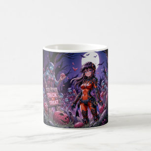 Mug Trick ou traiter Halloween Zombies distribuer le c