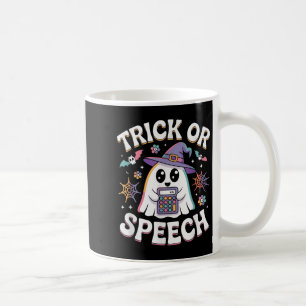 Mug Trick Ou Voix Retro Slp Halloween Thérapie De La P
