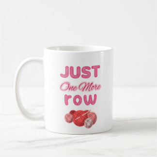 Mug Tricot Rose Juste Une Rangée De Plus