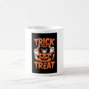 Mug Tricoter ou traiter Halloween