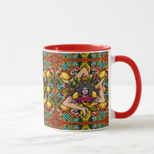 Mug Trinacria Sicilia Motif sicilien