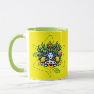 Mug Trinacria sicilienne