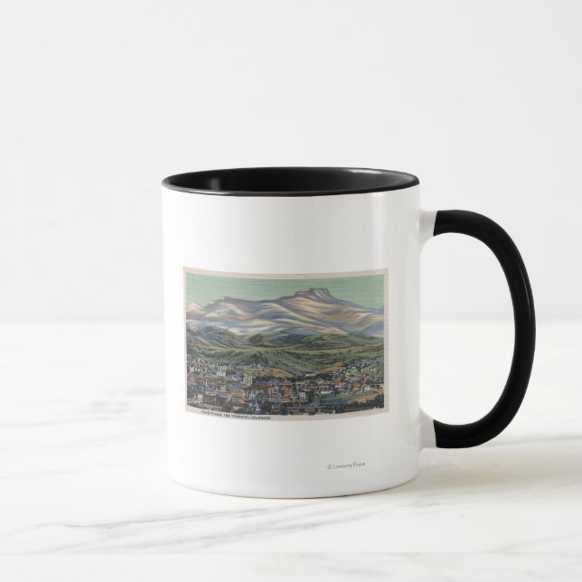Mug Trinidad, Colorado - Fisher's Peak and City (Droite)