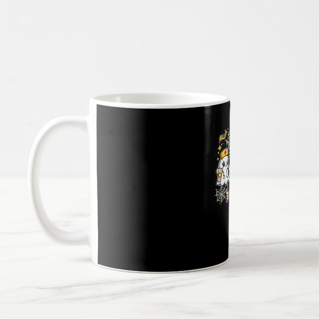 Mug Trio d'infirmière fantôme d'Halloween mignonne ave (Gauche)