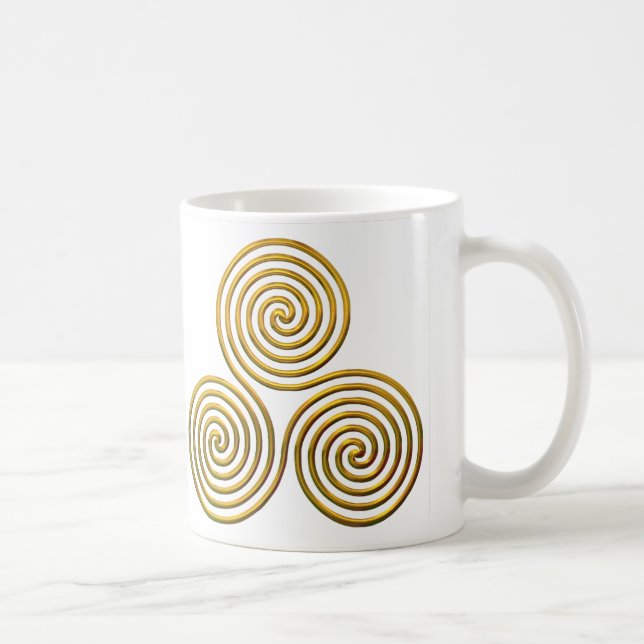 Mug Triskele-or (Droite)