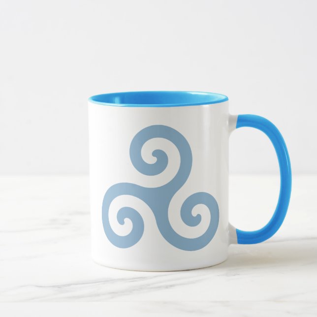 Mug Triskelion Bleu (Droite)