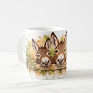 Mug Trois Ânes Espiègles – Charme de la Ferme