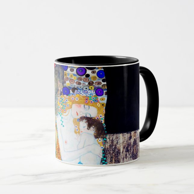 Mug Trois ans de vie, Gustav Klimt (Devant droit)