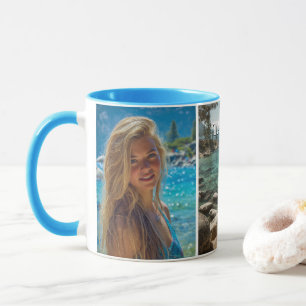 Mug Trois bandes verticales photo boho