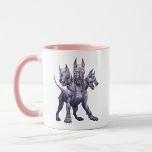 Mug Trois Cerberus Chien En Tête