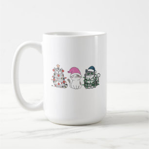 Mug Trois chats de Noël