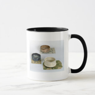 Mug Trois chawans utilisés pour les cérémonies de thé,