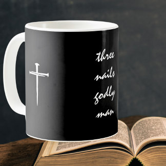 Mug Trois clous goédiste homme chrétien
