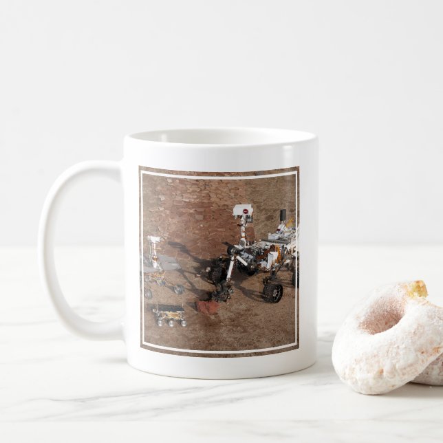Mug Trois Générations De Rovers Mars. (Avec donut)