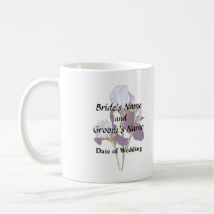 Mug Trois Irlandais dans les nuances de Magenta