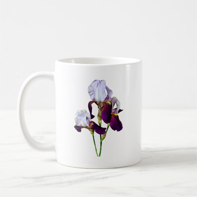 Mug Trois Irlandais dans les nuances de Magenta (Gauche)