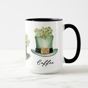 Mug Trois Irlandais St Patrick's Day Leprechaun Casque