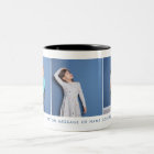 Trois photos personnalisées et un texte