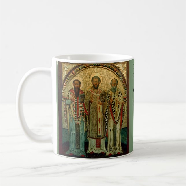 Mug Trois Saintes Hiérarchies l Eglise orthodoxe l Ico (Gauche)