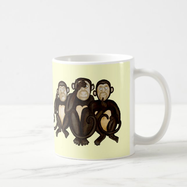 Mug Trois singes sages (Droite)