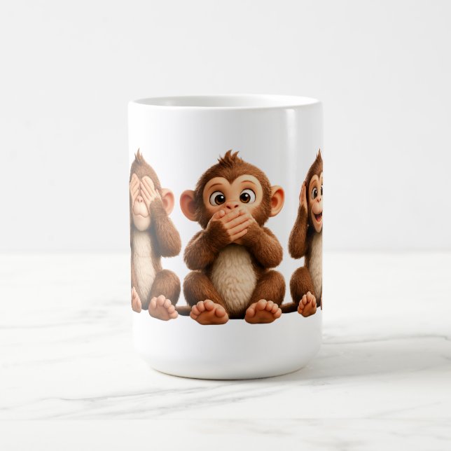 Mug Trois singes sages (Centre)