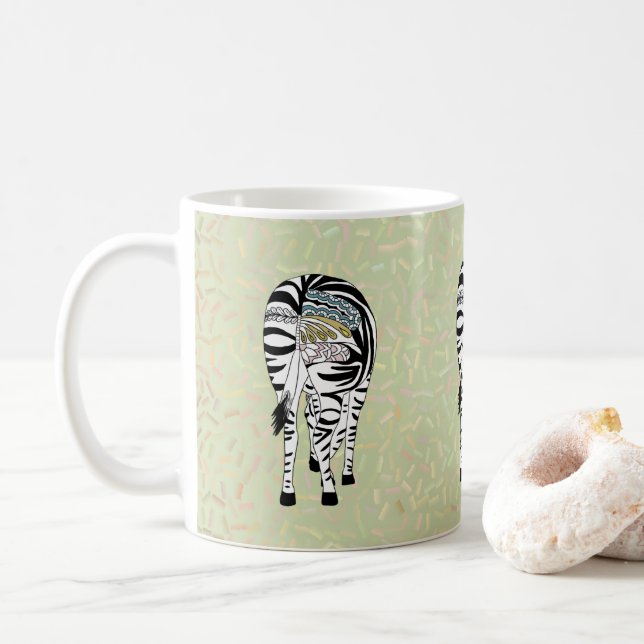 Mug Trois zèbres (Avec donut)