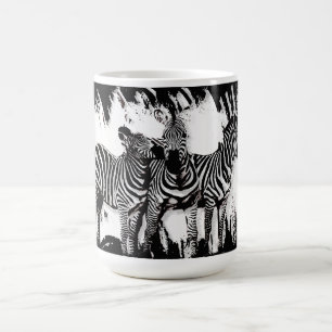 Mug Trois Zèbres Peignant
