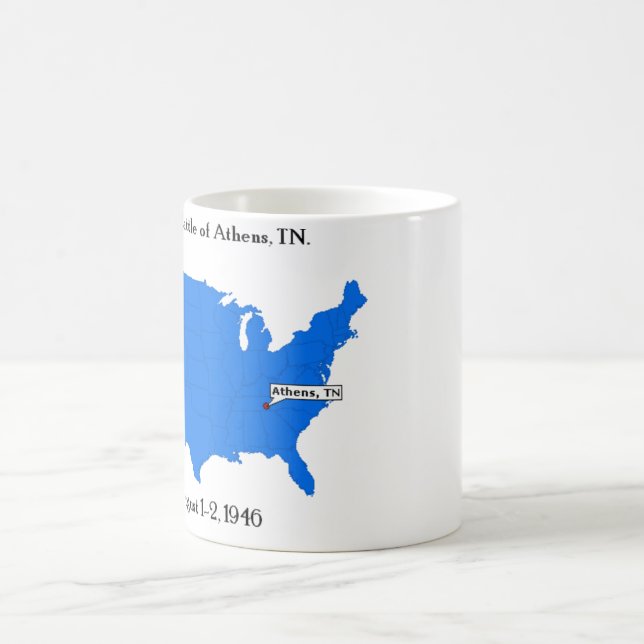 Mug Troisième bataille d'Athènes, TN. (Centre)
