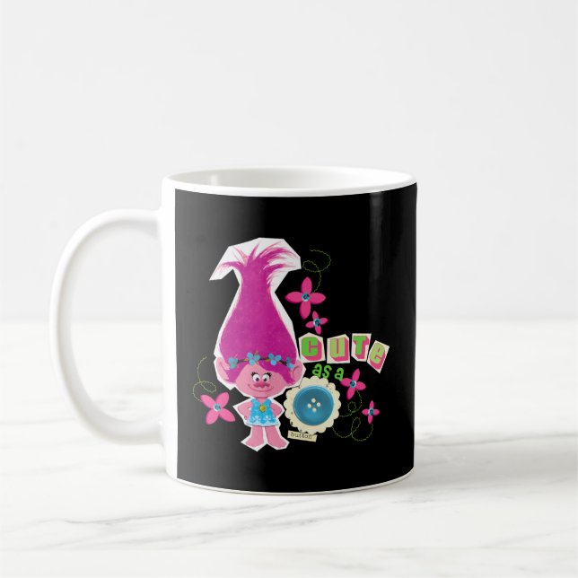 Mug Trolls Poppy Comme Bouton (Gauche)