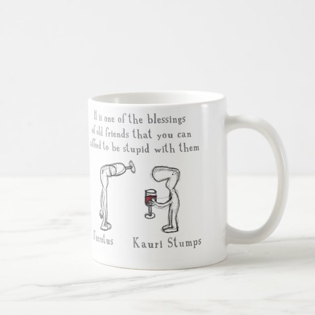 Mug Tronçons     de Kauri de Ferretus (Droite)