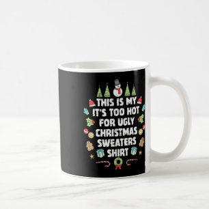 Mug Trop Chaud Gros Chandail De Noël Drôle Hommes De N