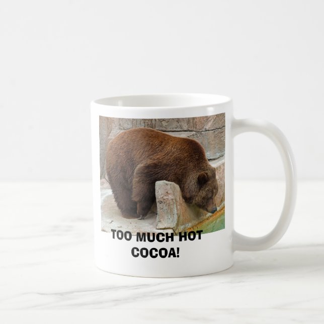 MUG TROP DE CACAO CHAUD ! (Droite)