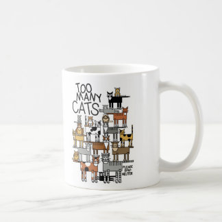 Mug Trop de chats