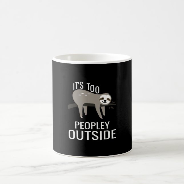 Mug Trop de gens en dehors des petits cadeaux pour les (Centre)