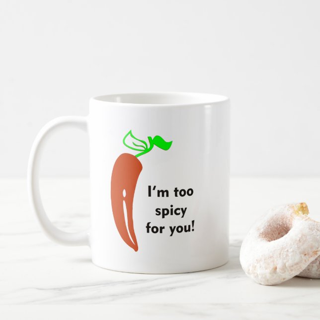 Mug Trop Épicé (Avec donut)