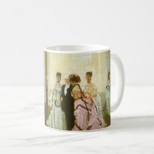 Mug Trop tôt par James Tissot, art victorien Vintage