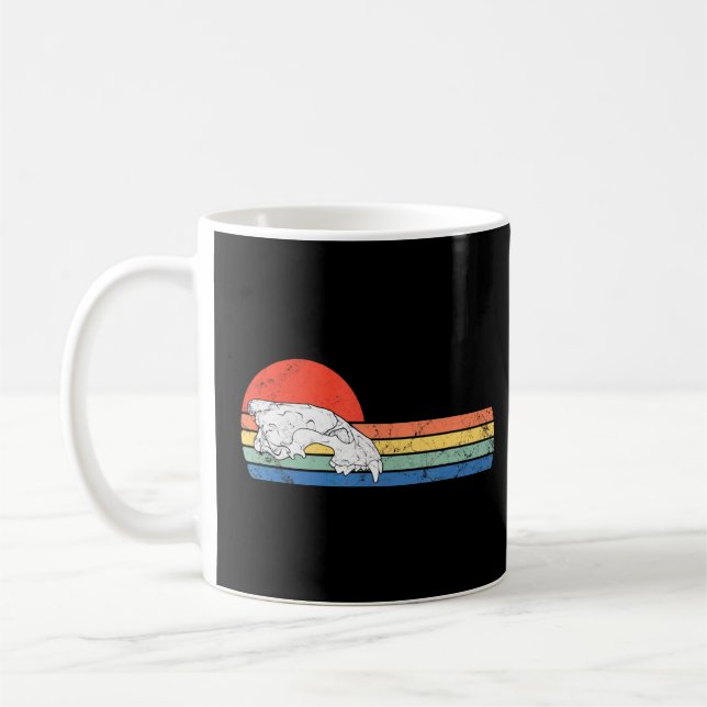 Mug Trophée de tête de crâne d'os Wolverine (Gauche)